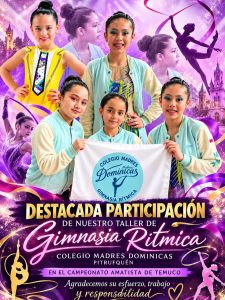 Taller de Gimnasia Rítmica en el Campeonato Amatista de Temuco